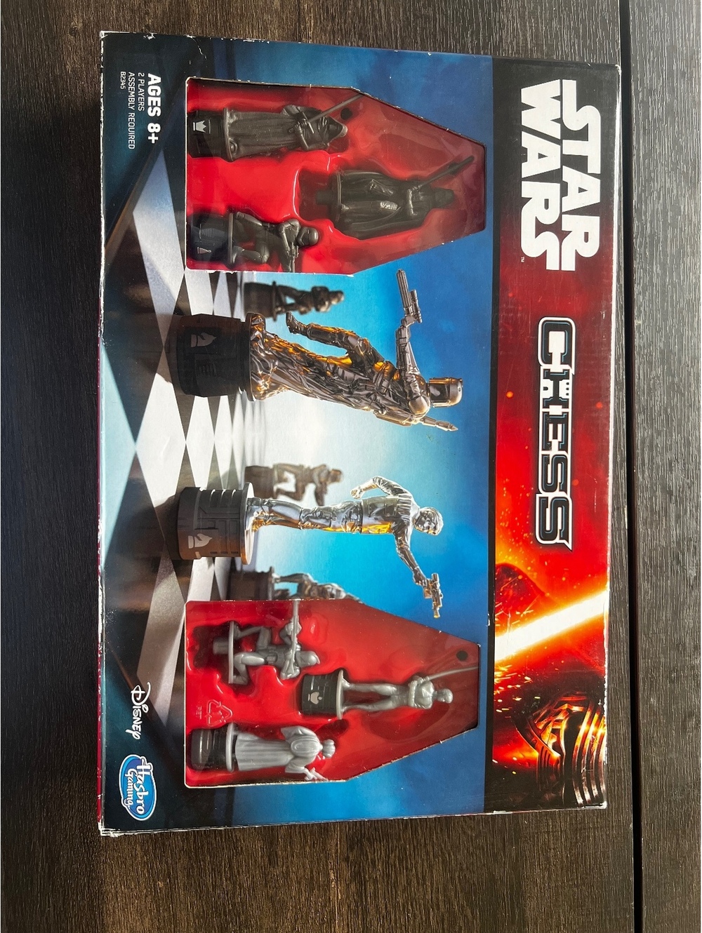 tar Wars The Force Awakens Chess Set – Hasbro Disney Board Game